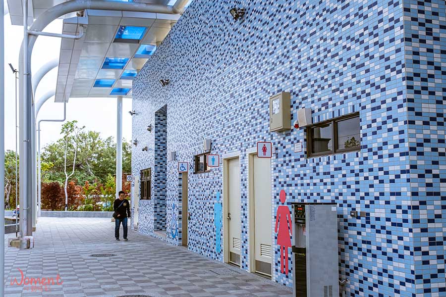 淡海輕軌藍海線-漁人碼頭站-公共廁所