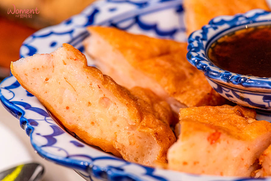 泰國菜推薦泰式餐廳-饗泰多-超厚月亮蝦餅