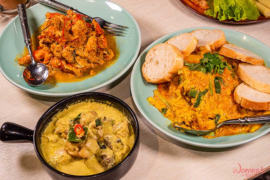 泰國菜推薦泰式餐廳-饗泰多-黃咖哩、綠咖喱、紅咖哩料理
