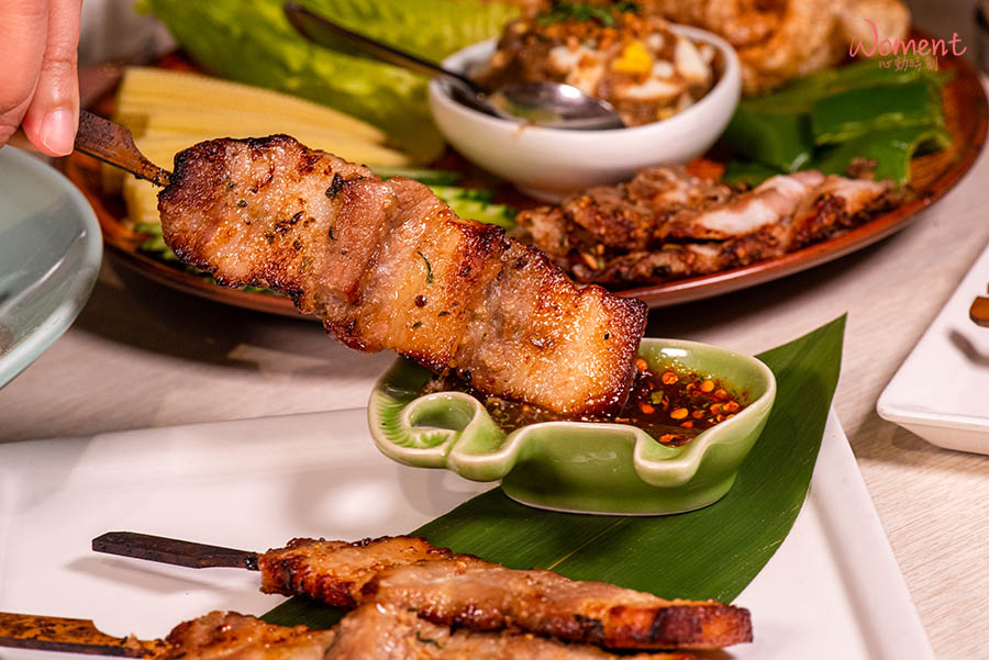 泰國菜推薦泰式餐廳-饗泰多-泰式串燒台灣豬肉